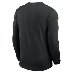 Minnesota Vikings Sideline Coach UV Dri-FIT Long Sleeve Shirt Black | Nike for Sale