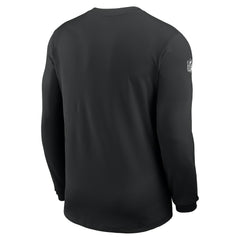 New York Jets Sideline Coach UV Dri-FIT Long Sleeve Shirt Black | Nike for Sale