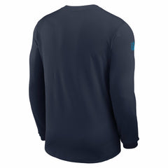 Tennessee Titans Sideline Coach UV Dri-FIT Long Sleeve Shirt Navy | Nike for Sale