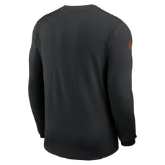 Cincinnati Bengals Sideline Coach UV Dri-FIT Long Sleeve Shirt Black | Nike for Sale