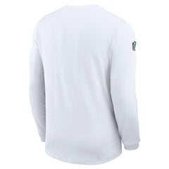 Green Bay Packers Sideline Coach UV Dri-FIT Long Sleeve Shirt White | Nike for Sale
