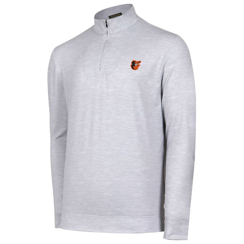 Baltimore Orioles Sublime Tri-Blend Quarter-Zip Jacket - MLB
