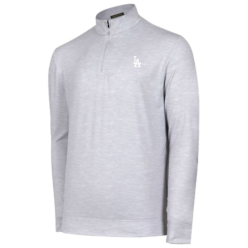 Los Angeles Dodgers Sublime Tri-Blend Quarter-Zip Jacket - MLB