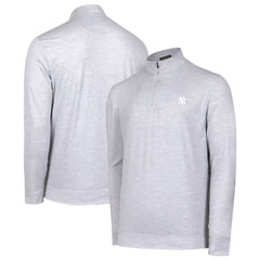 New York Yankees Sublime Tri-Blend Quarter-Zip Jacket - MLB