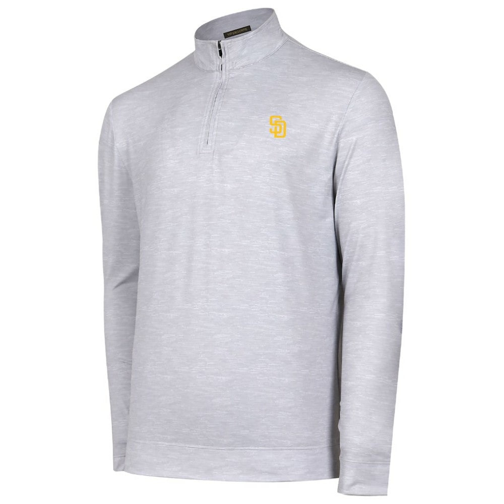 San Diego Padres Sublime Tri-Blend Quarter-Zip Jacket - MLB