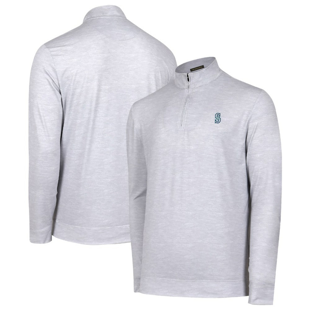 Seattle Mariners Sublime Tri-Blend Quarter-Zip Jacket - MLB