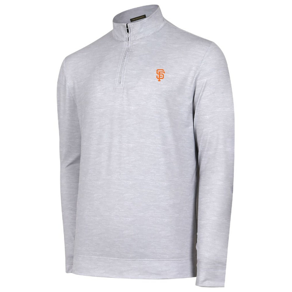 San Francisco Giants Sublime Tri-Blend Quarter-Zip Jacket - MLB