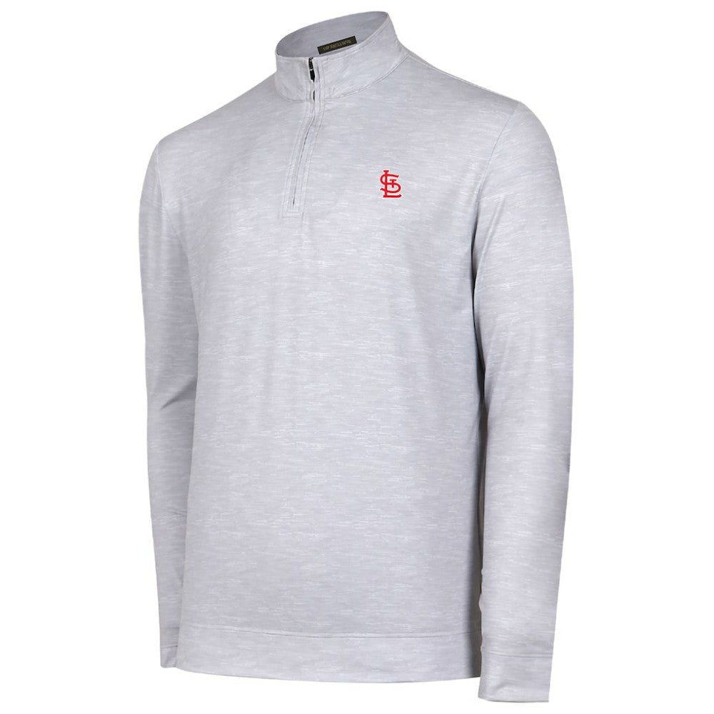 St. Louis Cardinals Sublime Tri-Blend Quarter-Zip Jacket - MLB