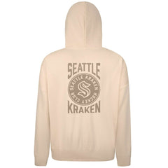 Seattle Kraken Levelwear Contact Stamp Pullover Hoodie - Cream - NHL