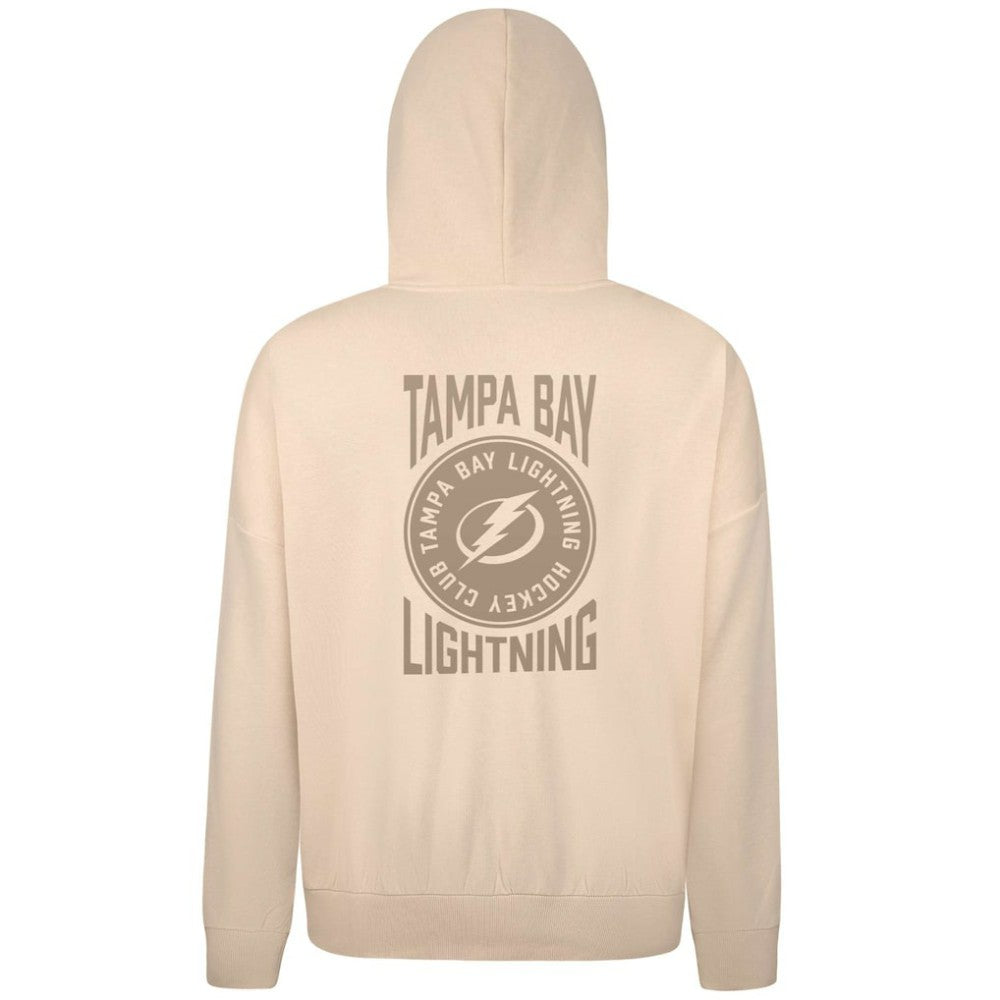 Tampa Bay Lightning Levelwear Contact Stamp Pullover Hoodie - Cream - NHL