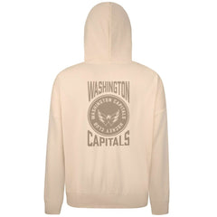 Washington Capitals Levelwear Contact Stamp Pullover Hoodie - Cream - NHL