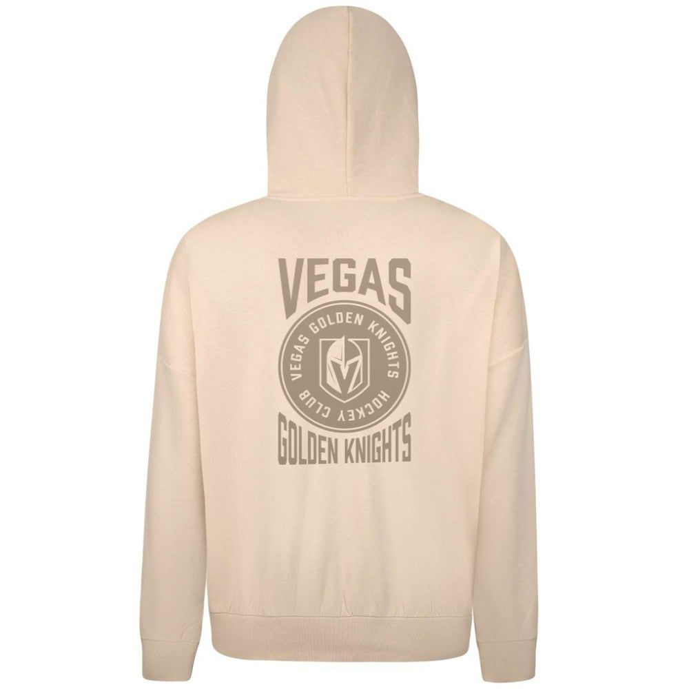 Vegas Golden Knights Levelwear Contact Stamp Pullover Hoodie - Cream - NHL
