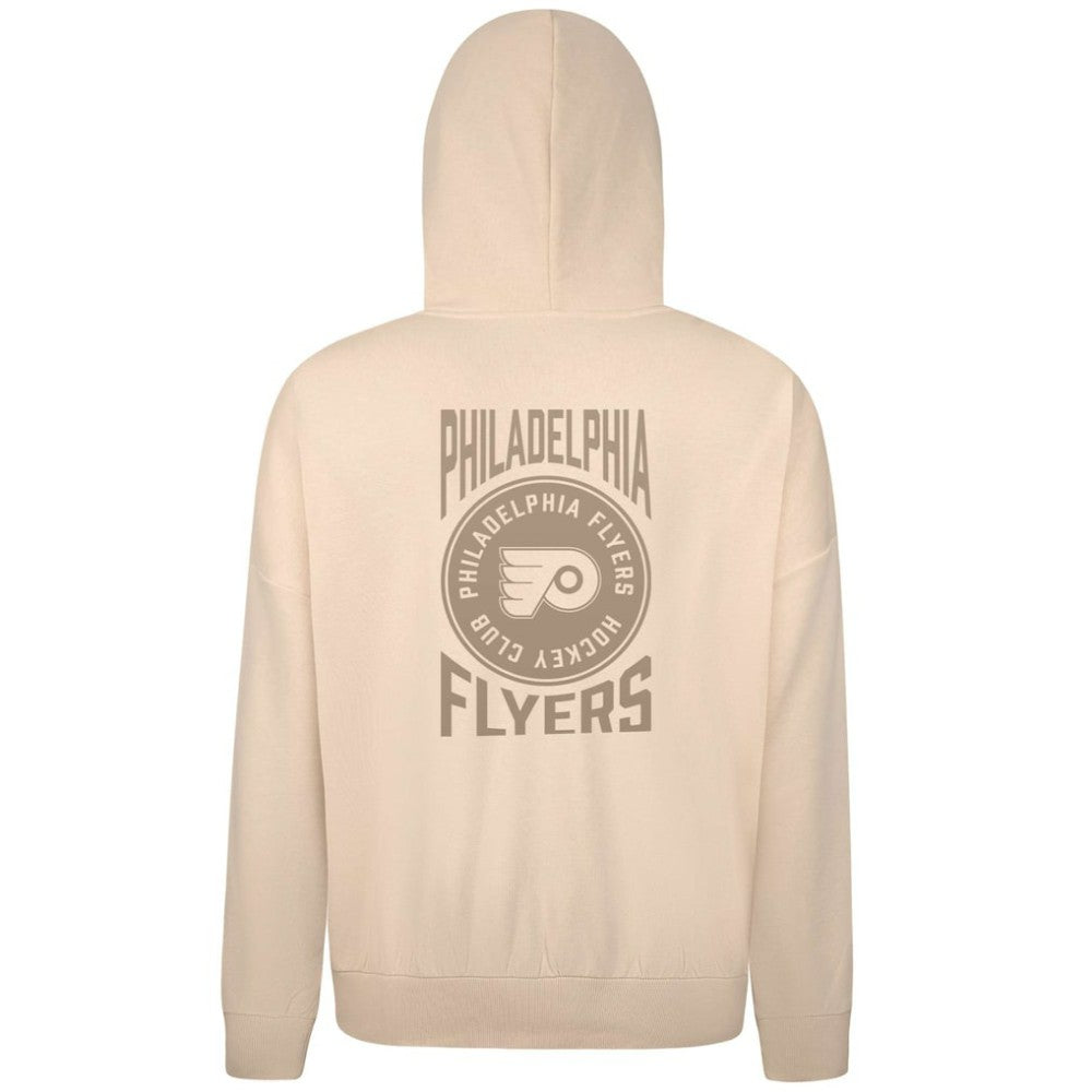 Philadelphia Flyers Levelwear Contact Stamp Pullover Hoodie - Cream - NHL