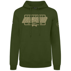 Columbus Blue Jackets Levelwear Podium Pullover Hoodie - Olive - NHL