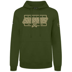 Dallas Stars Levelwear Podium Pullover Hoodie - Olive - NHL