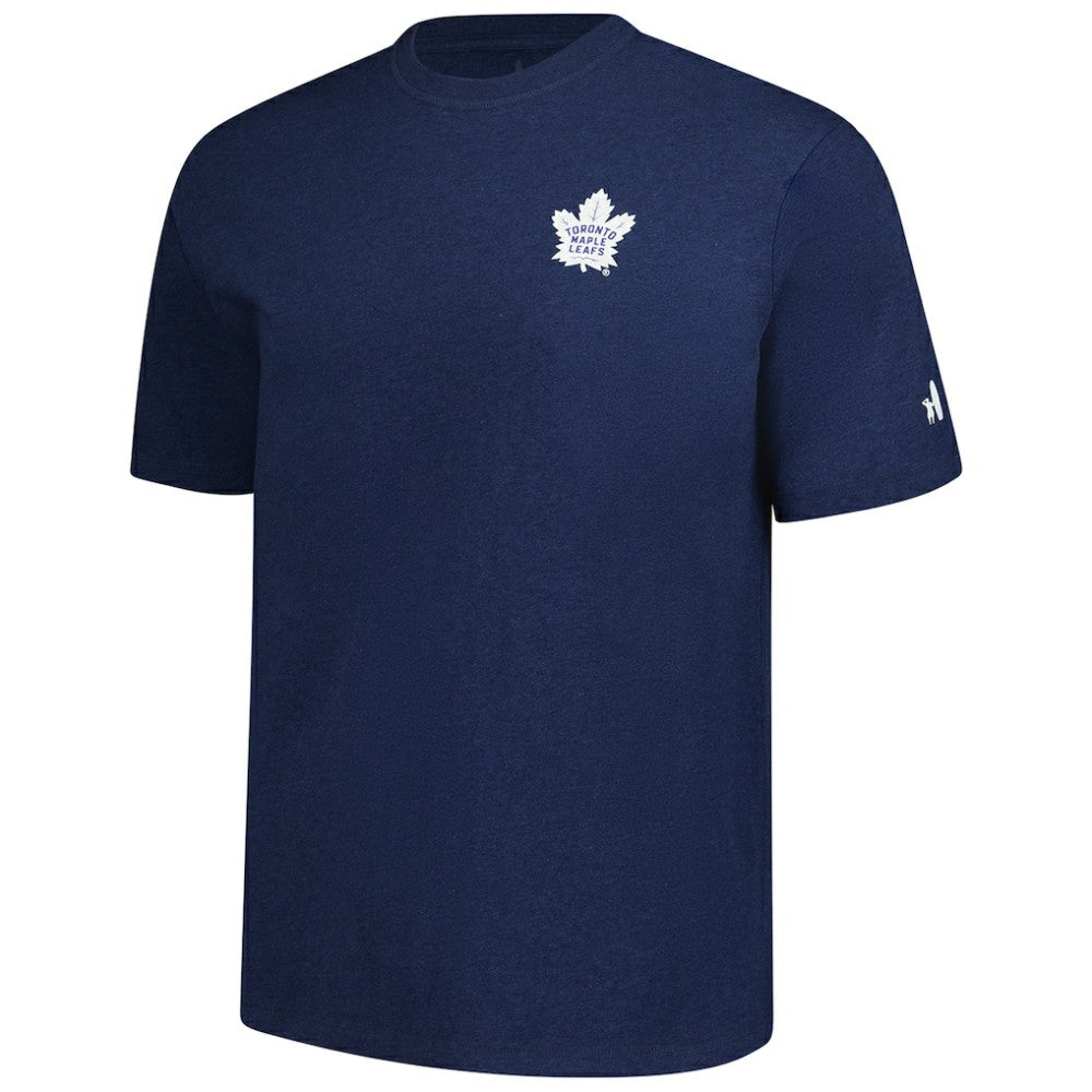 Toronto Maple Leafs johnnie-O Heathered Spencer T-Shirt - Navy - NHL