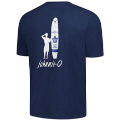 Toronto Maple Leafs johnnie-O Heathered Spencer T-Shirt - Navy - NHL