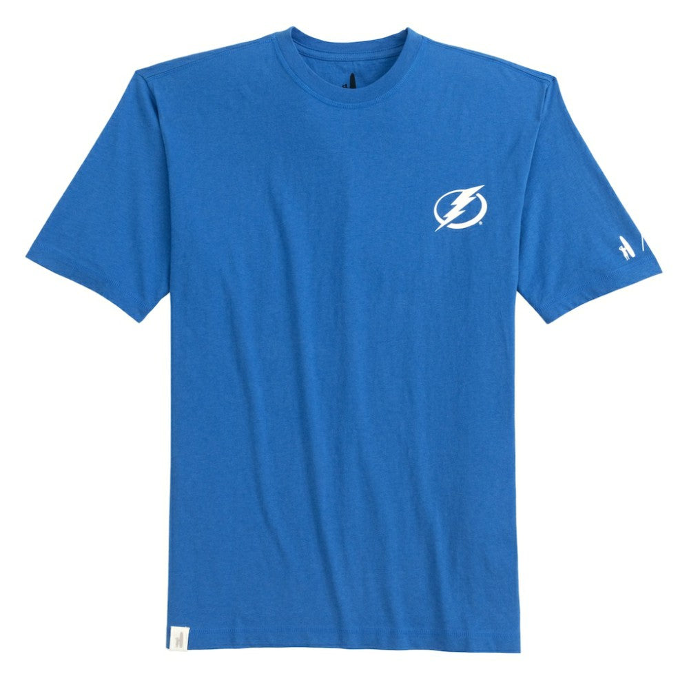 Tampa Bay Lightning johnnie-O Heathered Spencer T-Shirt - Blue - NHL