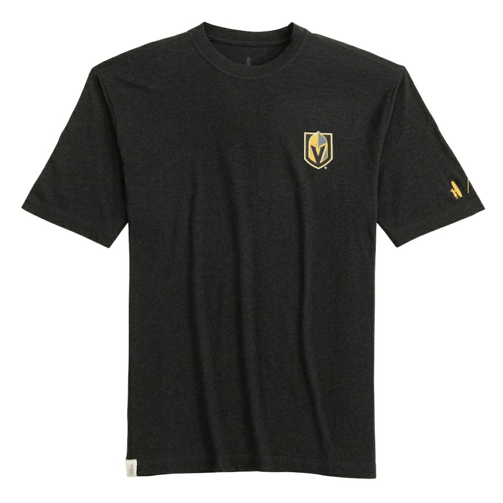 Vegas Golden Knights johnnie-O Heathered Spencer T-Shirt - Charcoal - NHL