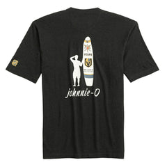 Vegas Golden Knights johnnie-O Heathered Spencer T-Shirt - Charcoal - NHL