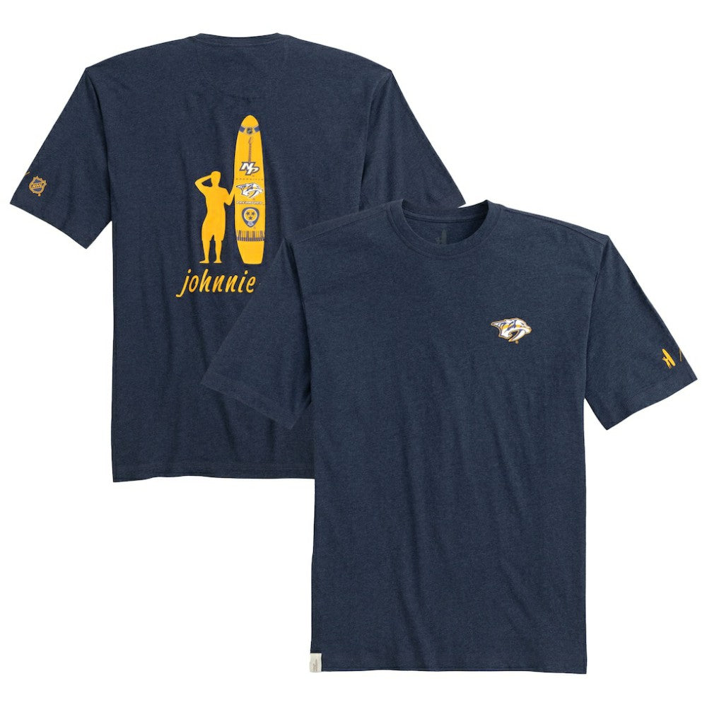 Nashville Predators johnnie-O Heathered Spencer T-Shirt - Navy - NHL