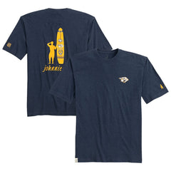 Nashville Predators johnnie-O Heathered Spencer T-Shirt - Navy - NHL