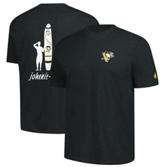 Pittsburgh Penguins johnnie-O Heathered Spencer T-Shirt - Charcoal - NHL