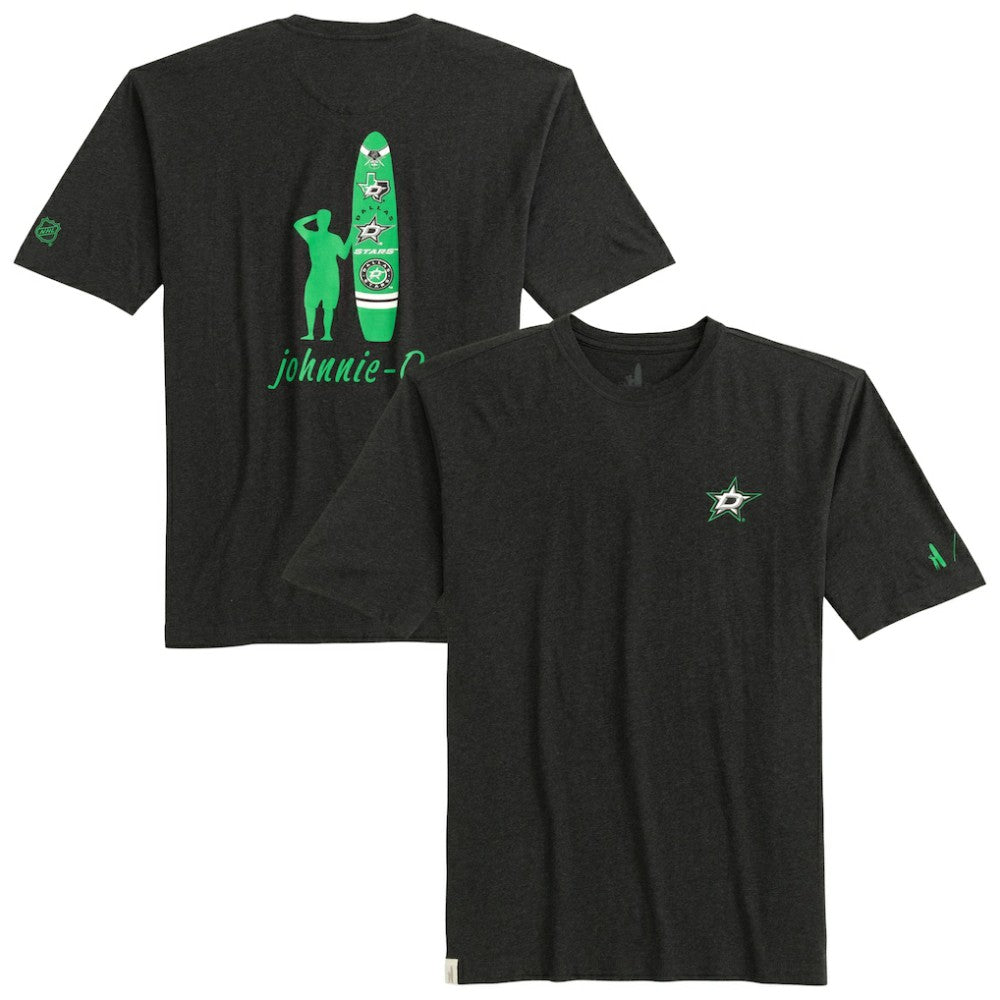 Dallas Stars johnnie-O Heathered Spencer T-Shirt - Charcoal - NHL