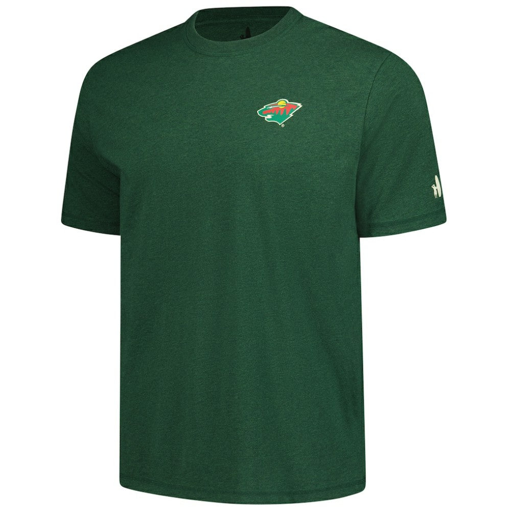 Minnesota Wild johnnie-O Heathered Spencer T-Shirt - Green - NHL