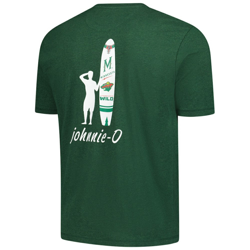 Minnesota Wild johnnie-O Heathered Spencer T-Shirt - Green - NHL