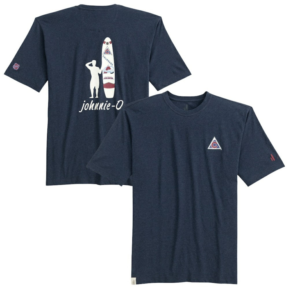 Colorado Avalanche johnnie-O Heathered Spencer T-Shirt - Dark Grey - NHL