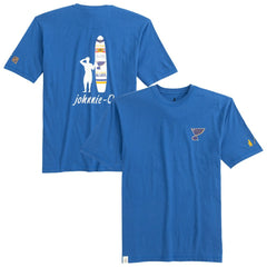 St. Louis Blues johnnie-O Heathered Spencer T-Shirt - Blue - NHL