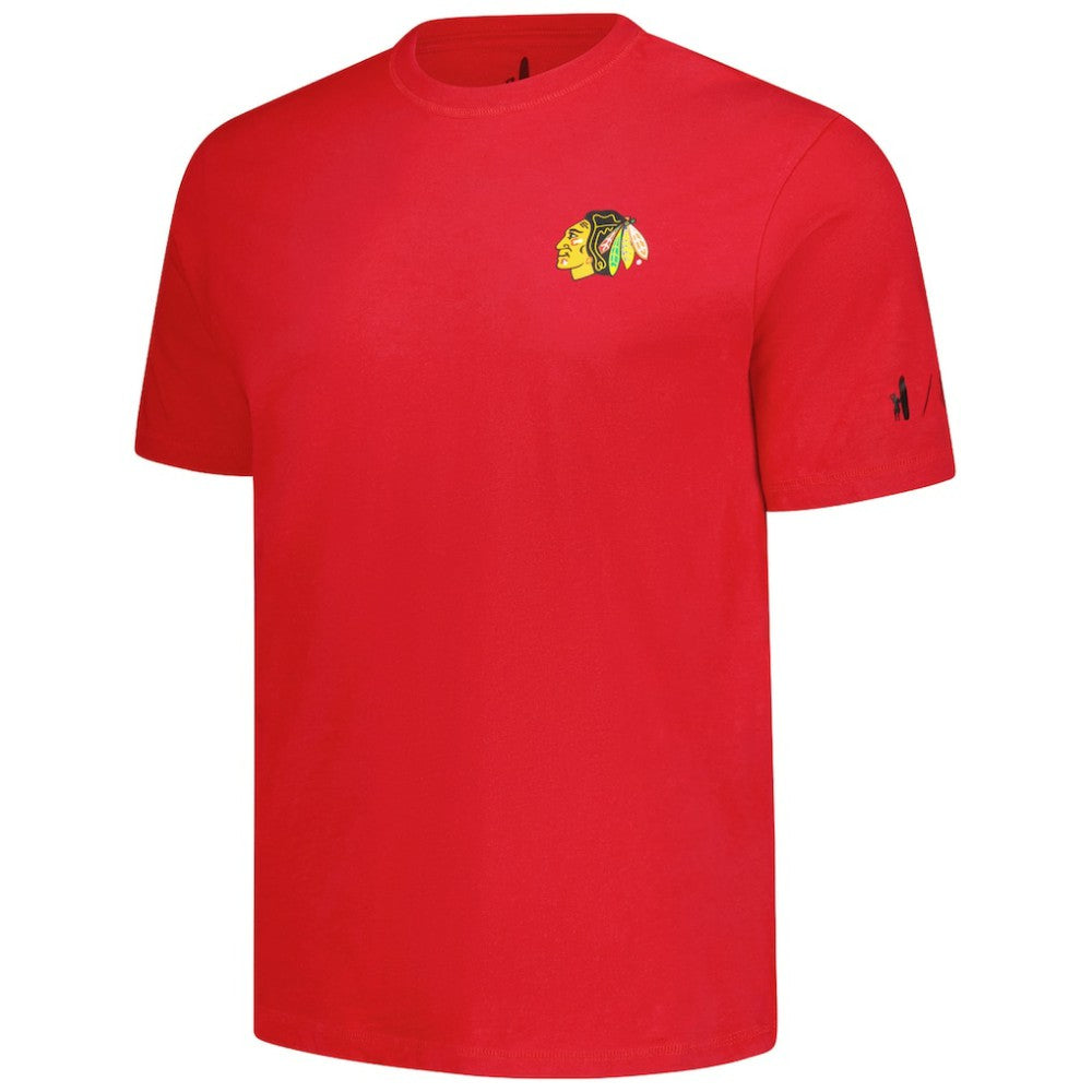 Chicago Blackhawks johnnie-O Heathered Spencer T-Shirt - Red - NHL