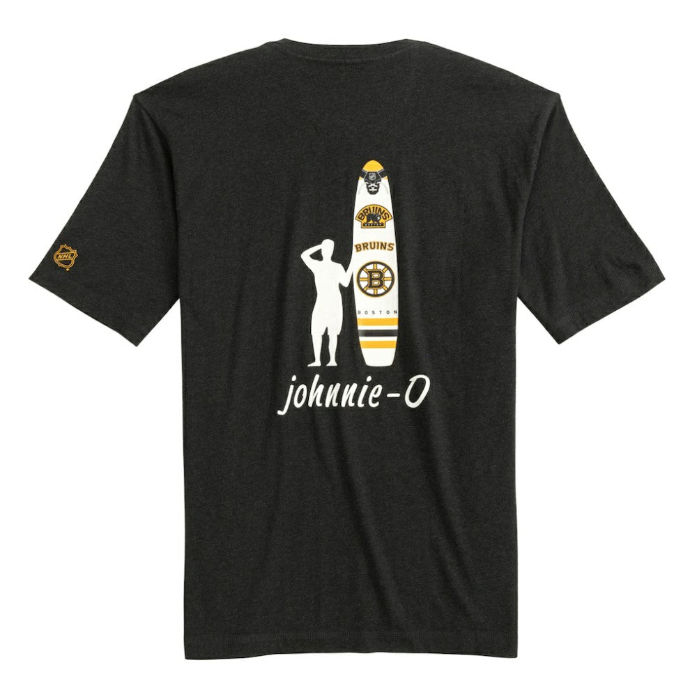 Boston Bruins johnnie-O Heathered Spencer T-Shirt - Charcoal - NHL