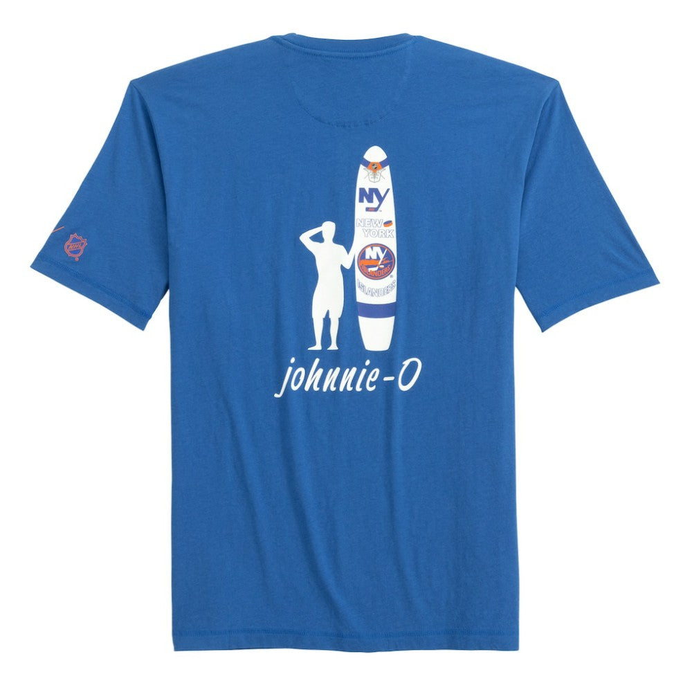 New York Islanders johnnie-O Heathered Spencer T-Shirt - Royal - NHL
