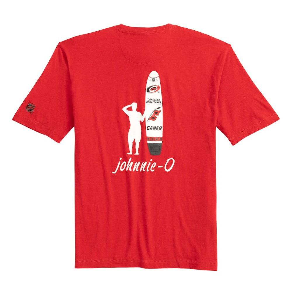 Carolina Hurricanes johnnie-O Heathered Spencer T-Shirt - Red - NHL
