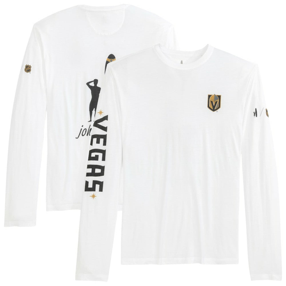 Vegas Golden Knights johnnie-O Adam Long Sleeve T-Shirt - White - NHL