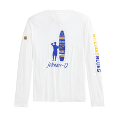 St. Louis Blues johnnie-O Adam Long Sleeve T-Shirt - White - NHL