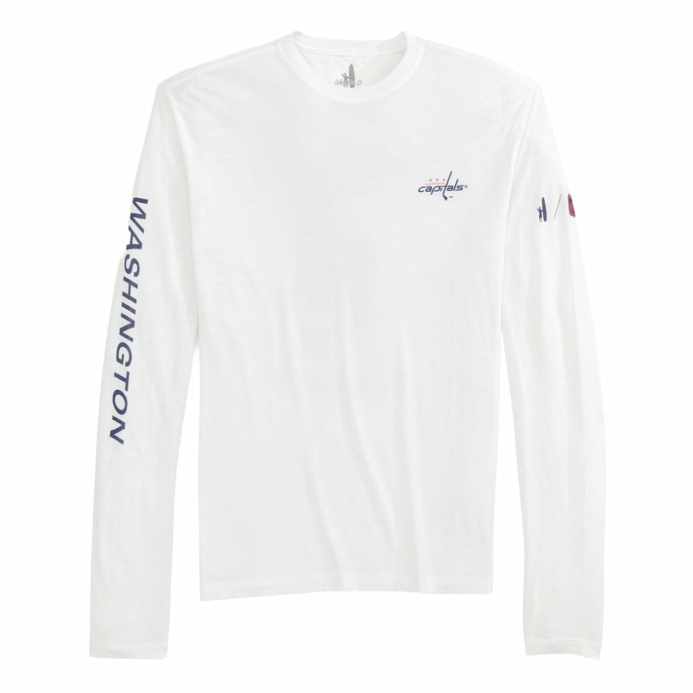 Washington Capitals johnnie-O Adam Long Sleeve T-Shirt - White - NHL