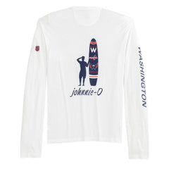 Washington Capitals johnnie-O Adam Long Sleeve T-Shirt - White - NHL