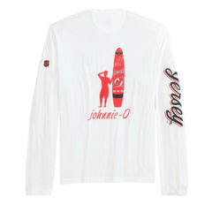 New Jersey Devils johnnie-O Adam Long Sleeve T-Shirt - White - NHL