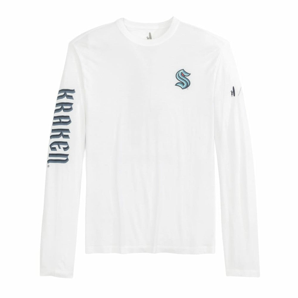 Seattle Kraken johnnie-O Adam Long Sleeve T-Shirt - White - NHL