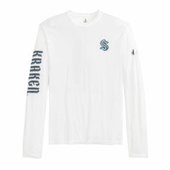 Seattle Kraken johnnie-O Adam Long Sleeve T-Shirt - White - NHL
