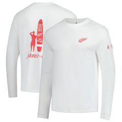 Detroit Red Wings johnnie-O Adam Long Sleeve T-Shirt - White - NHL