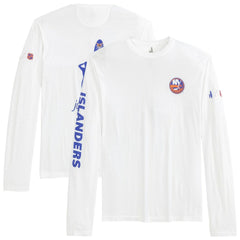 New York Islanders johnnie-O Adam Long Sleeve T-Shirt - White - NHL
