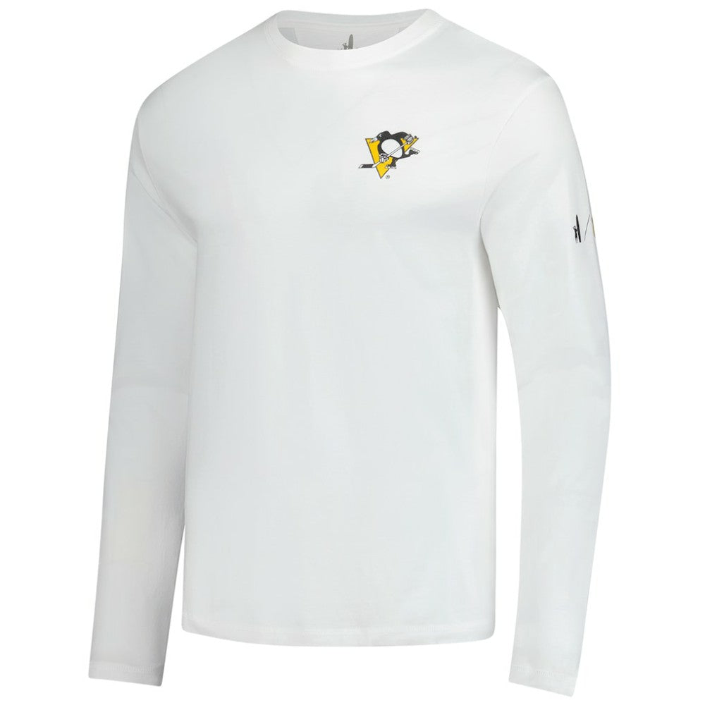 Pittsburgh Penguins johnnie-O Adam Long Sleeve T-Shirt - White - NHL