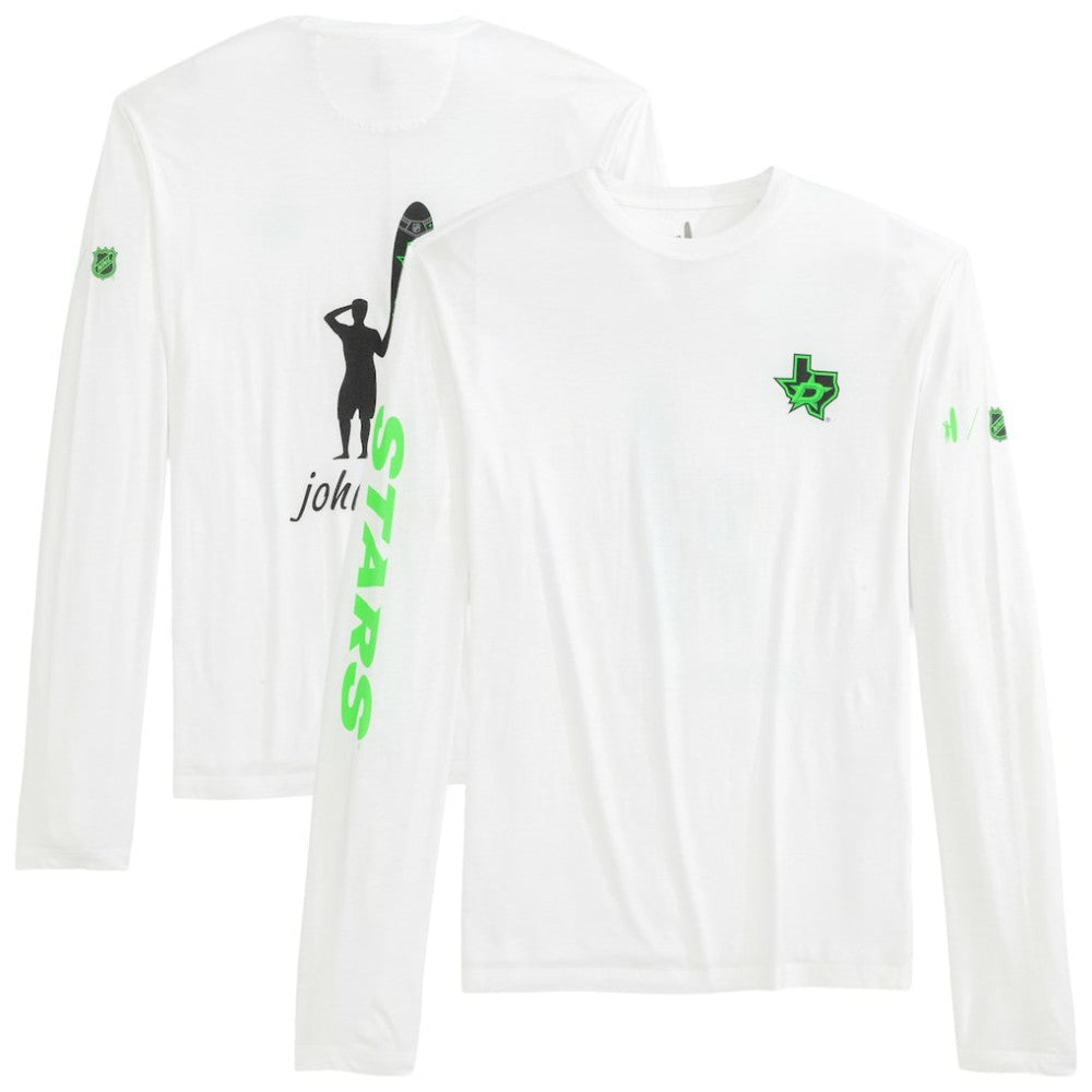 Dallas Stars johnnie-O Adam Long Sleeve T-Shirt - White - NHL
