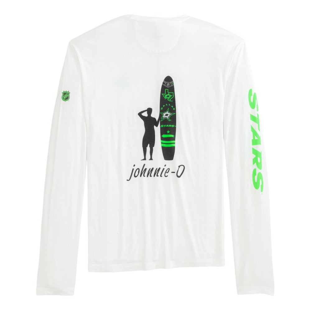 Dallas Stars johnnie-O Adam Long Sleeve T-Shirt - White - NHL