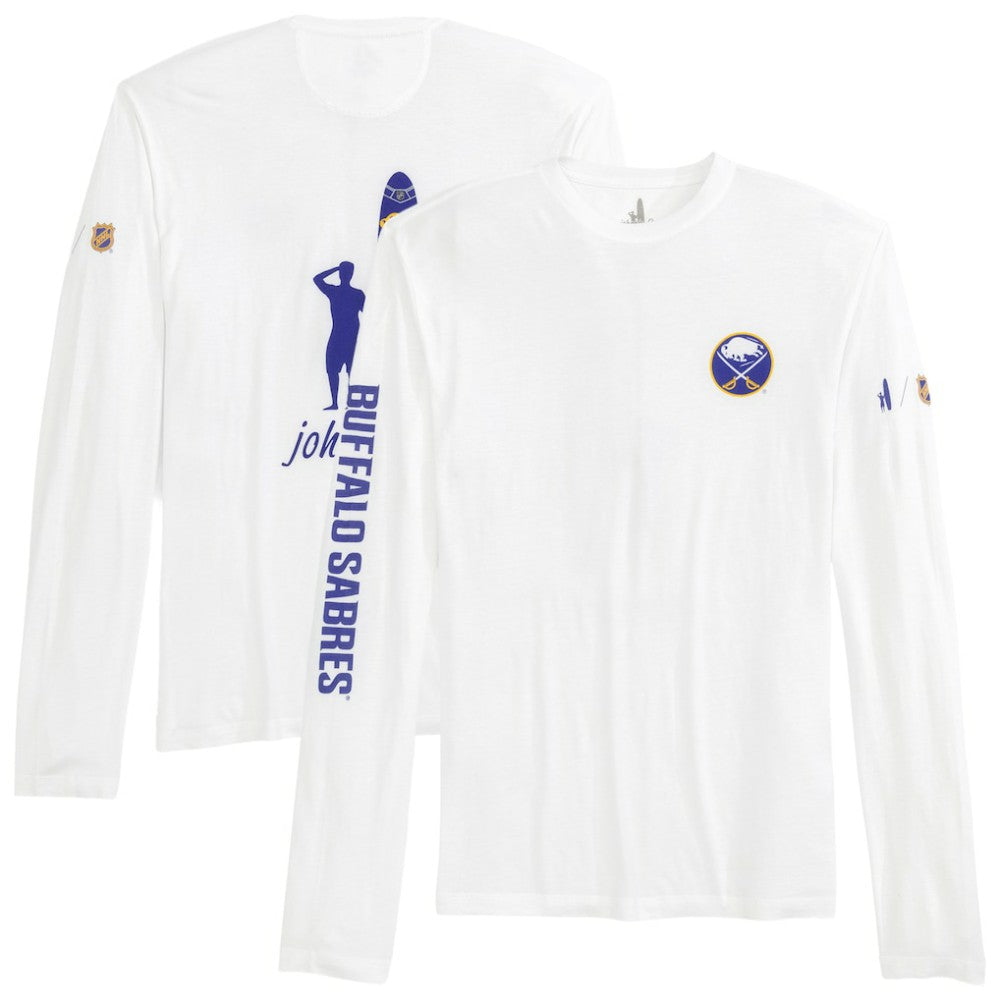 Buffalo Sabres johnnie-O Adam Long Sleeve T-Shirt - White - NHL