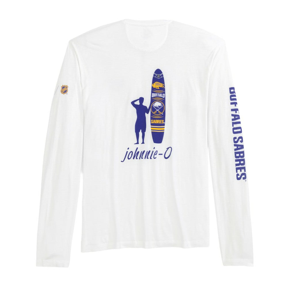 Buffalo Sabres johnnie-O Adam Long Sleeve T-Shirt - White - NHL